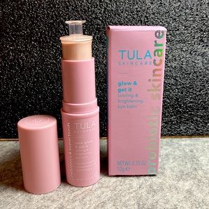 Tula Skincare Glow & Get It Cooling and Brightening Eye Balm - New in Box